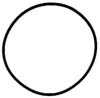 OPEL 1334748 Gasket, water pump